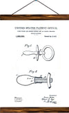 Pacifier patent , reprint on linen - Josef und Josefine