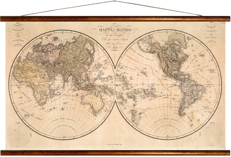 Mono map, reprint on linen - Josef und Josefine