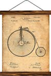 Velocipede patent, reprint on linen - Josef und Josefine