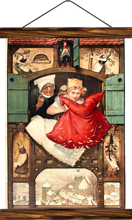 Mother holle, reprint on linen - Josef und Josefine