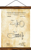 Pacifier patent , reprint on linen - Josef und Josefine