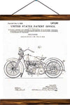 Cycle support patent, reprint on linen - Josef und Josefine
