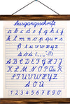 Ausgangsschrift, reprint on linen - Josef und Josefine