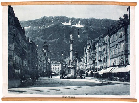 Innsbruck, Tirol, educational chart , 1929 - Josef und Josefine