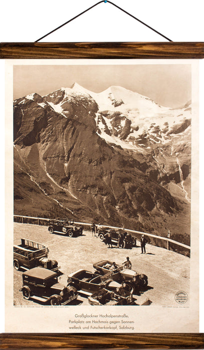 Großglockner, reprint on linen