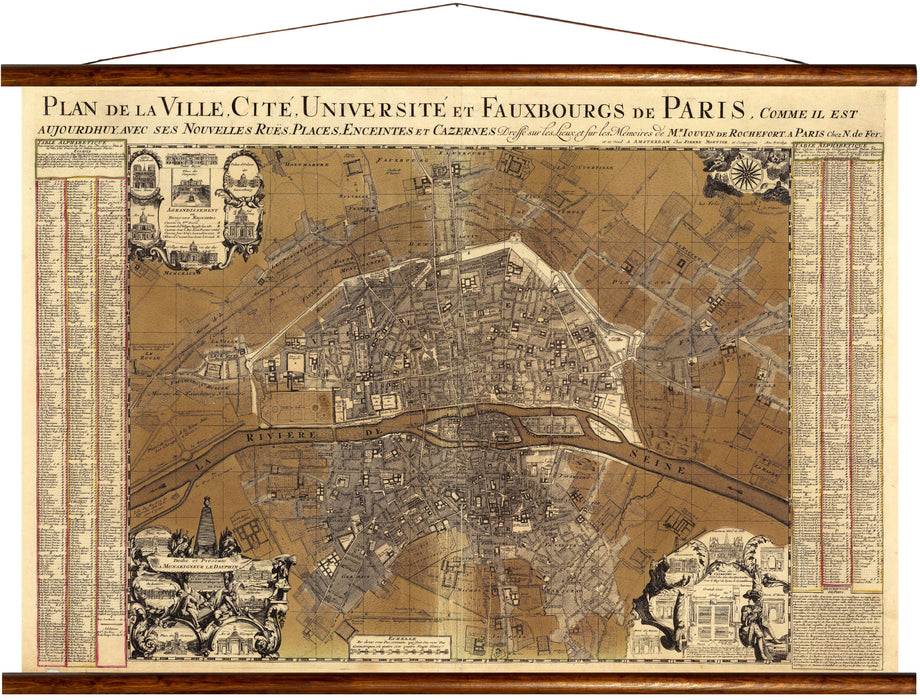 Paris, reprint on linen - Josef und Josefine