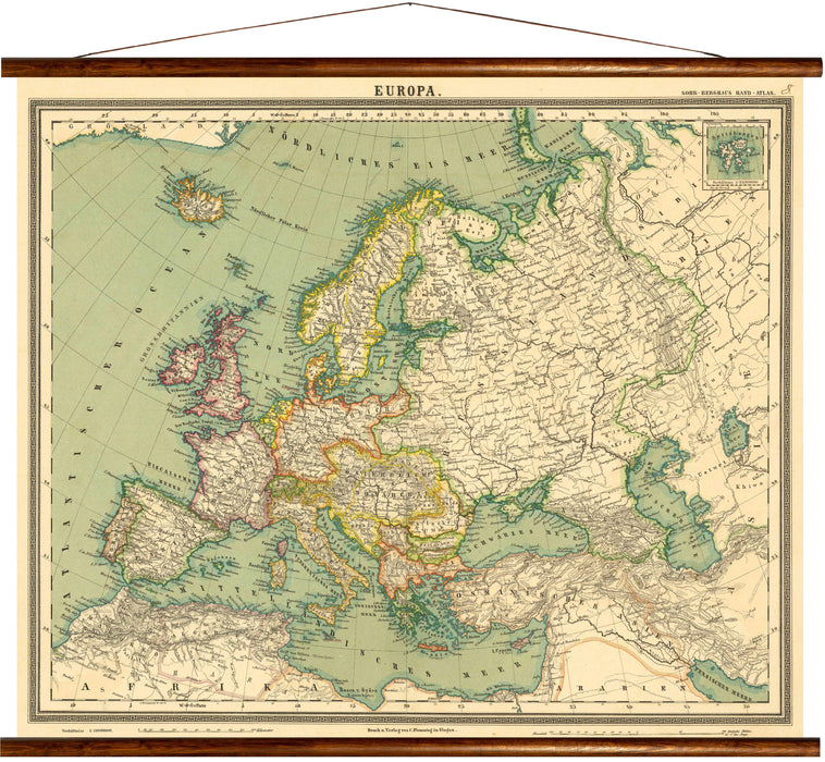 Europe, reprint on linen - Josef und Josefine