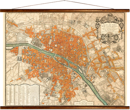 Paris, reprint on linen - Josef und Josefine