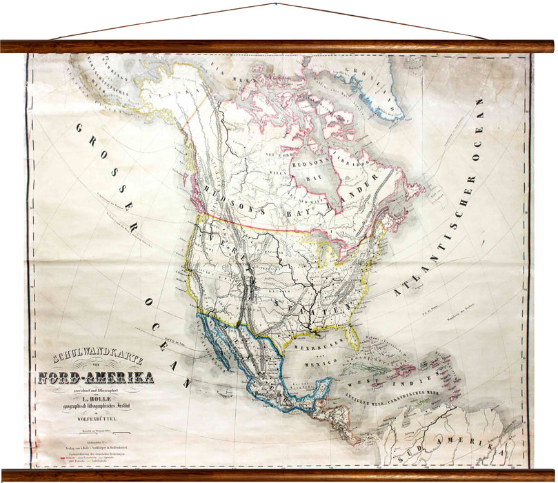 North America, reprint on linen - Josef und Josefine
