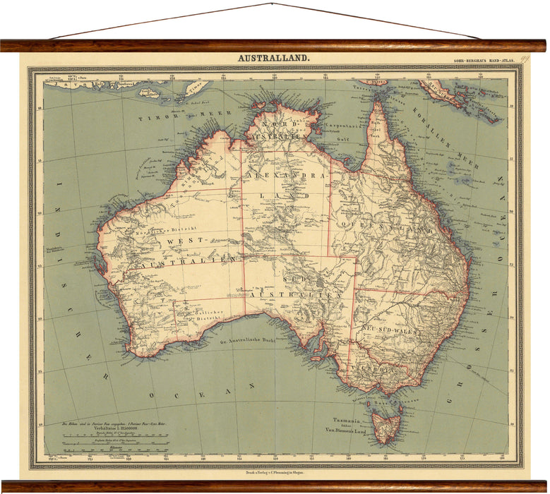 Australia, reprint on linen - Josef und Josefine