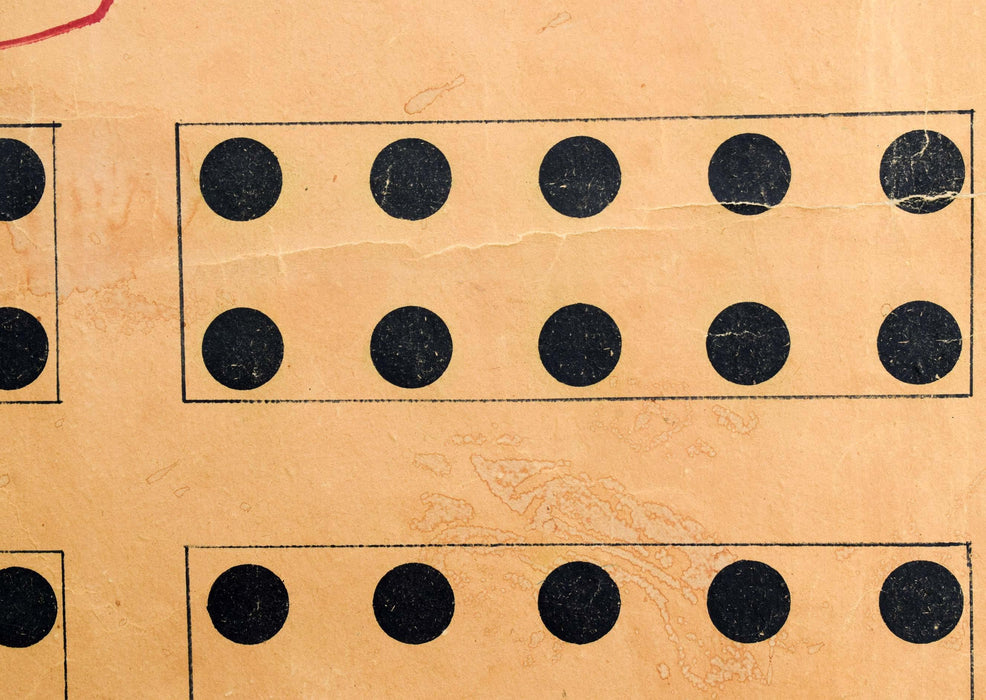 Hundred Table, Vintage Wall Chart, 1920 - Josef und Josefine