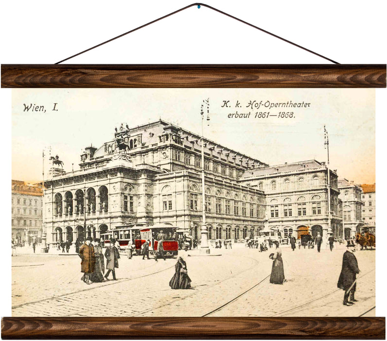 Operntheater, Vienna, reprint on linen - Josef und Josefine