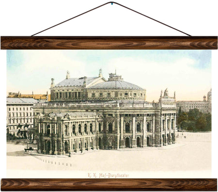 Burgtheater, Vienna, reprint on linen - Josef und Josefine