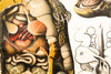 Schildkröte, Vintage Wall Chart Turtle by Paul Pfurtscheller, 1913 - Josef und Josefine