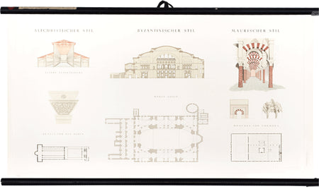 Old Christian, Byzantine & Moorish building style, 1955 - Josef und Josefine