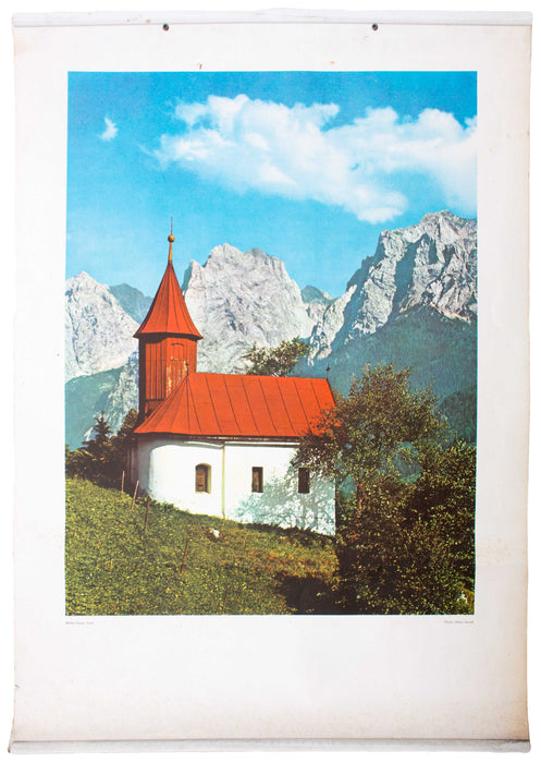 Wilder Kaiser, educational chart , 1962 - Josef und Josefine